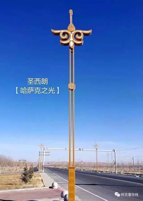 阿克塞开启不夜城模式夜景这么美一起压马路吧