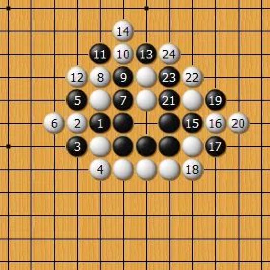 围棋五龙出水全解图片