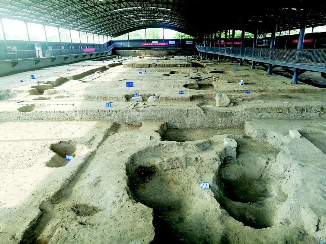 太原市建城2500年的实物见证晋阳古城二号基址首次对外开放