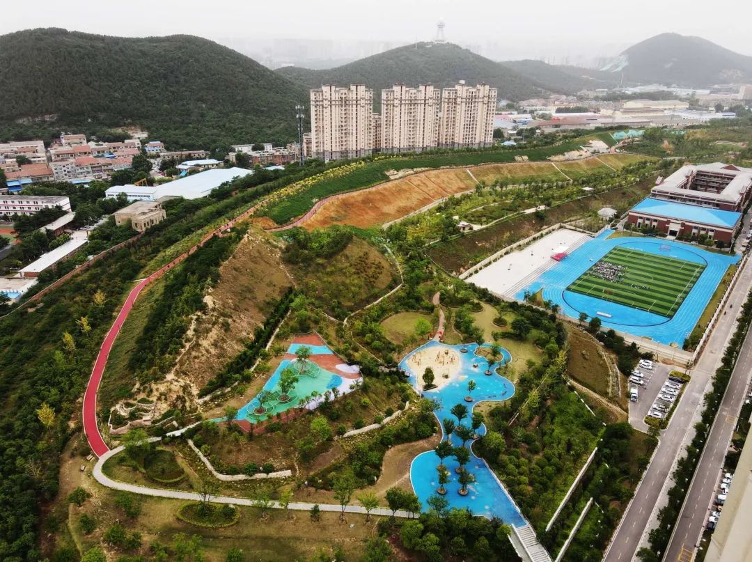 好消息徐州这个公园年底完工航拍下的环山步道太震撼