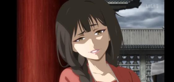 看看这表情,号称"桃都第一美女"的桃夭,一看就不好惹.