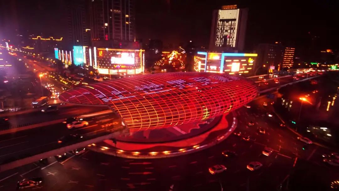 梅陇镇广场,五角场广场,宝乐汇广场,松江新城高速出口和青浦宝龙广场