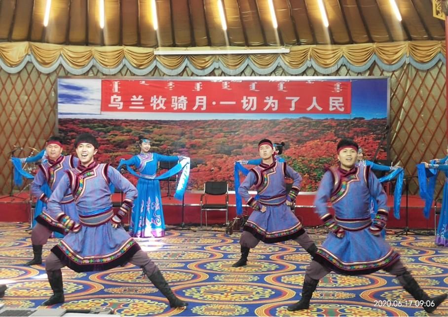 乌兰牧骑月一切为了人民乌兰牧骑纪念日文艺演出活动在科左后旗举行