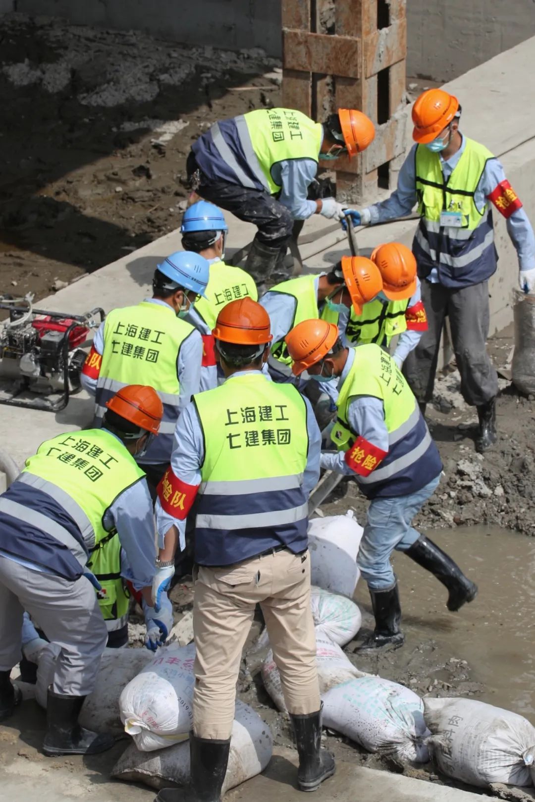 防台防汛以练为战我们时刻准备着