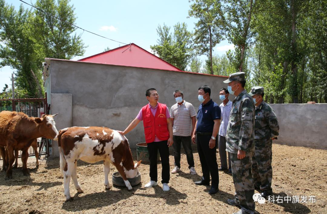 据悉,自科右中旗人武部帮扶高力板镇新发嘎查以来,将扶贫工作与扶志扶