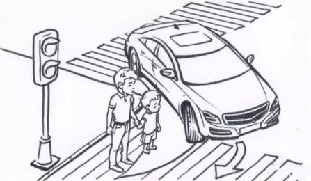 拉紧孩子的手而不是事后只跺脚