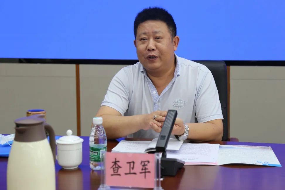 市二中法院党组成员副院长王剑波一行莅临巫溪法院检查指导保密工作并