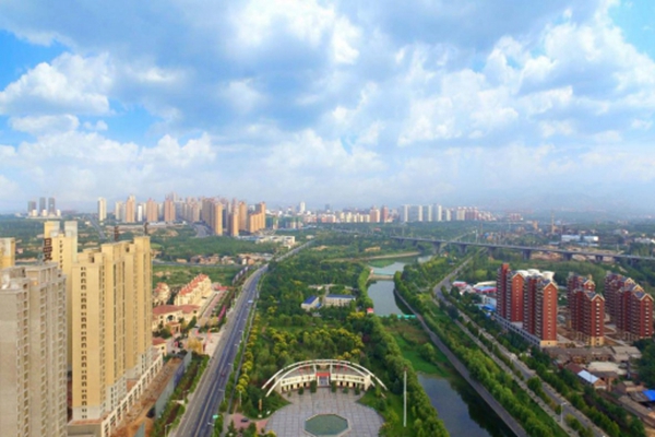 建设高颜值生态新城.河南省郑州巩义市委宣传部 供图