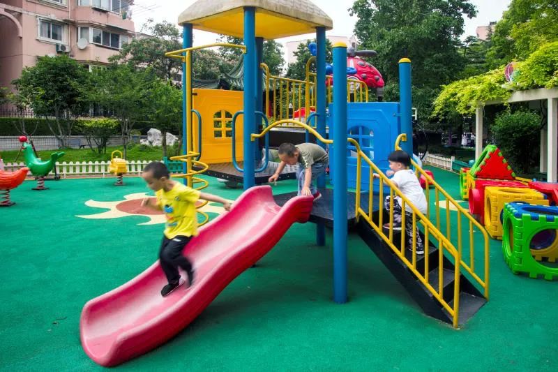 游乐设施全覆盖定制活动花样多长宁这个儿童友好社区果然不凡