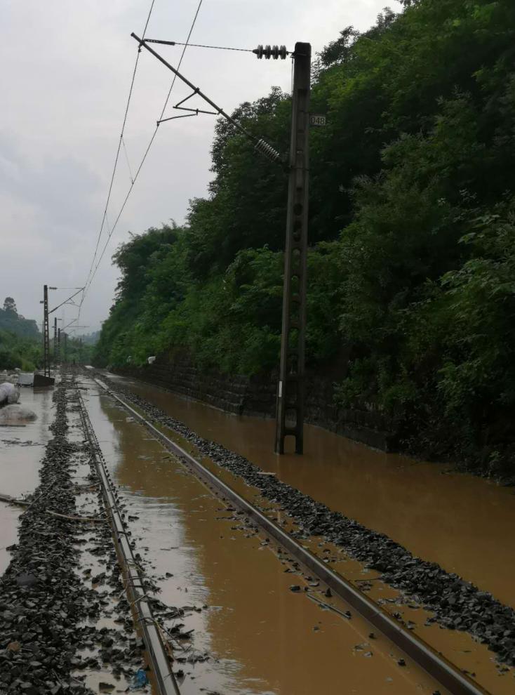 当1998年以来最大洪峰来袭