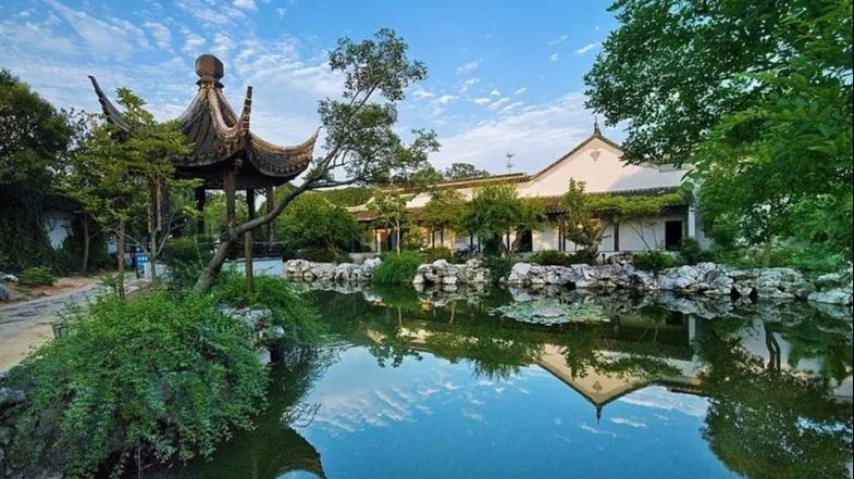 严家花园(羡园)明清时期,木渎有私家园林30多处,因此有"中国园林古镇"