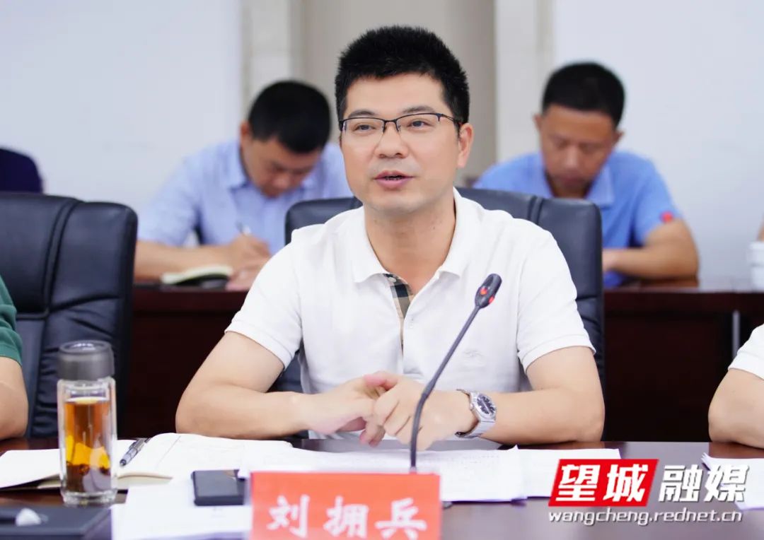 区领导喻志军,周志辉,戴水文,陶建军,丁四明,周正茂,易文龙,凌立霞