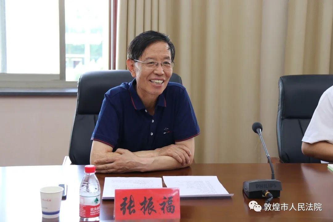 6月23日上午,酒泉市委政法委副书记张振福带领执法巡视督察组一行对