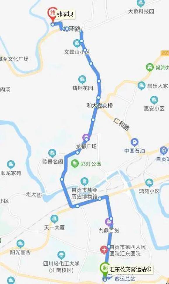 975路公交车路线图图片