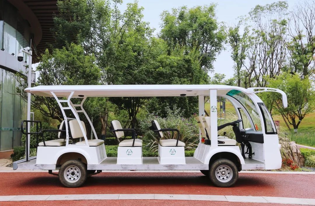 坐观光车逛高新绿道!50分钟游览四个高品质公园