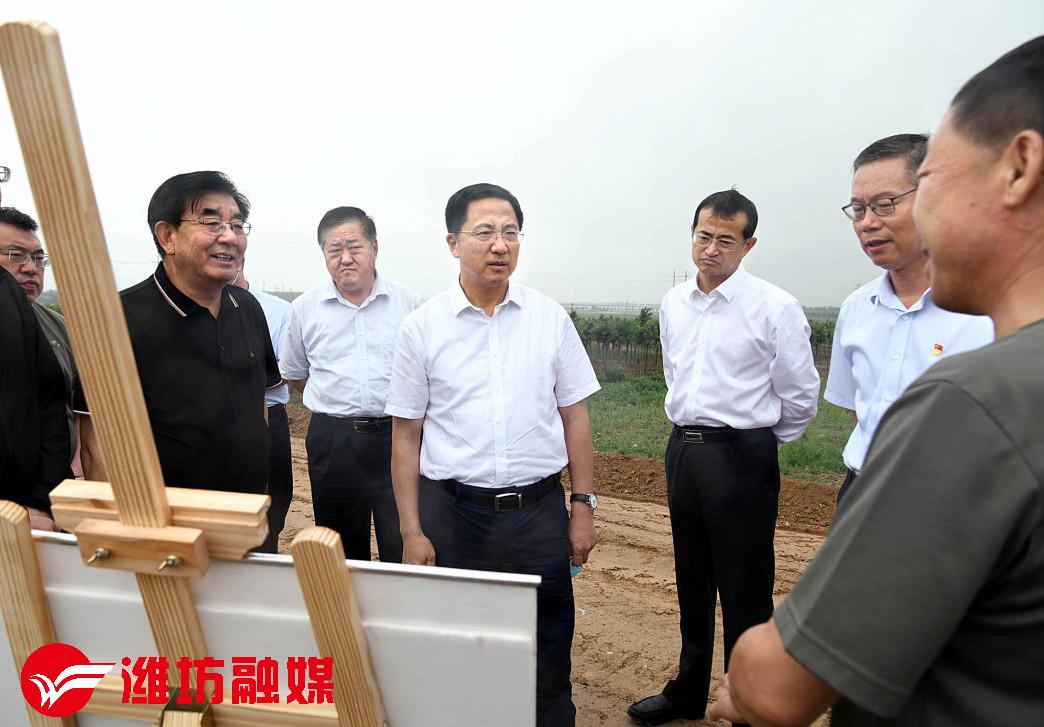 惠新安到寿光市滨海区调研时强调确保防汛工作万无一失