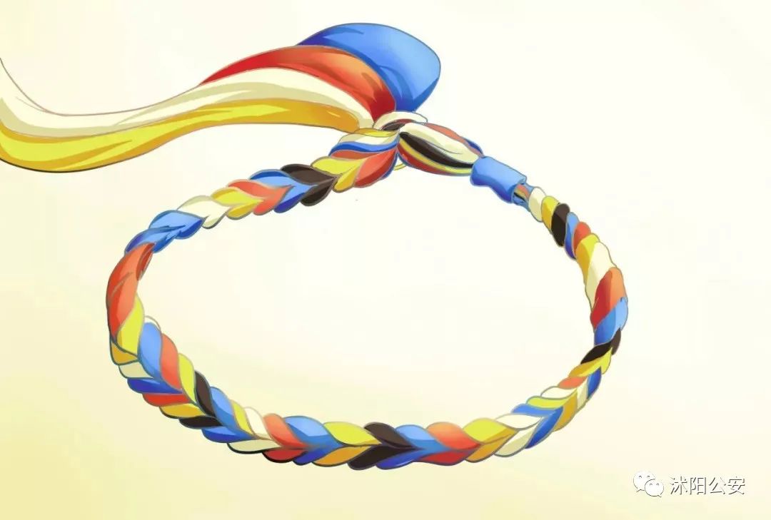 多彩端午沭警为您系上五色丝线