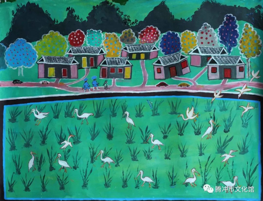端午安康一起来欣赏农民画里的腾冲