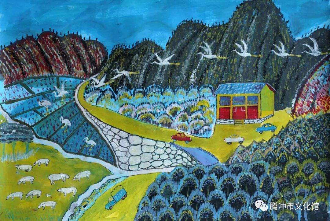 端午安康一起来欣赏农民画里的腾冲