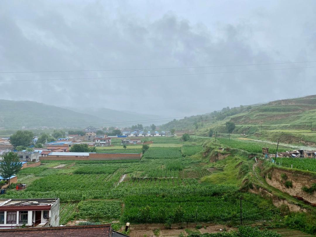 雨水不停歇甘肃河东成烟雨江南
