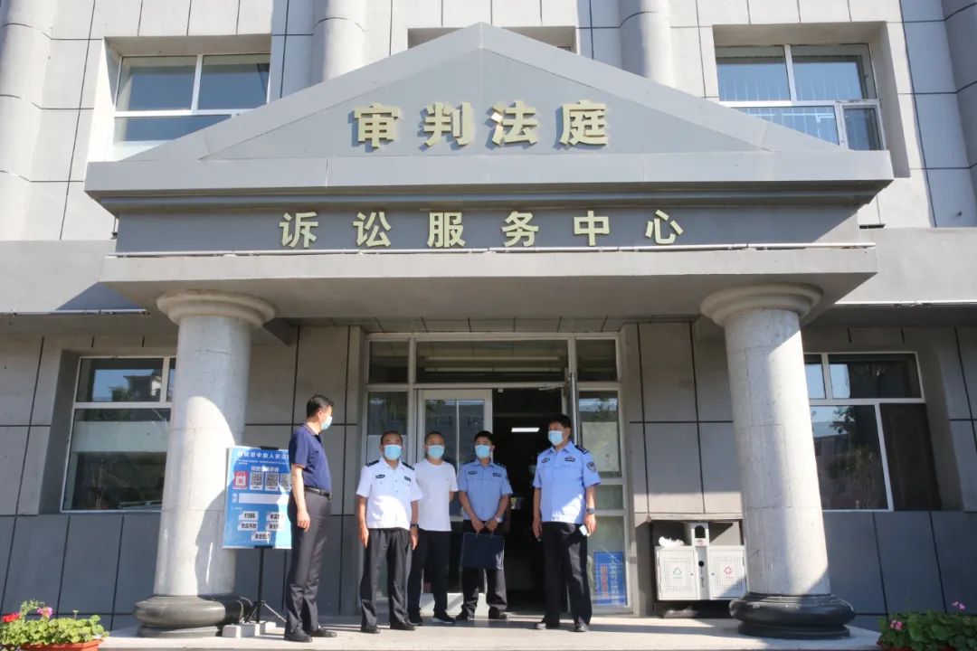 省高院法警总队调研白城法院警务工作