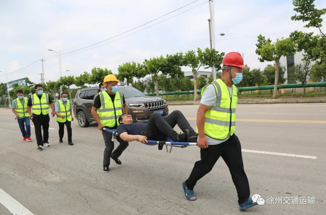 睢宁局联合多部门开展道路危险品运输车辆交通事故救援应急演练