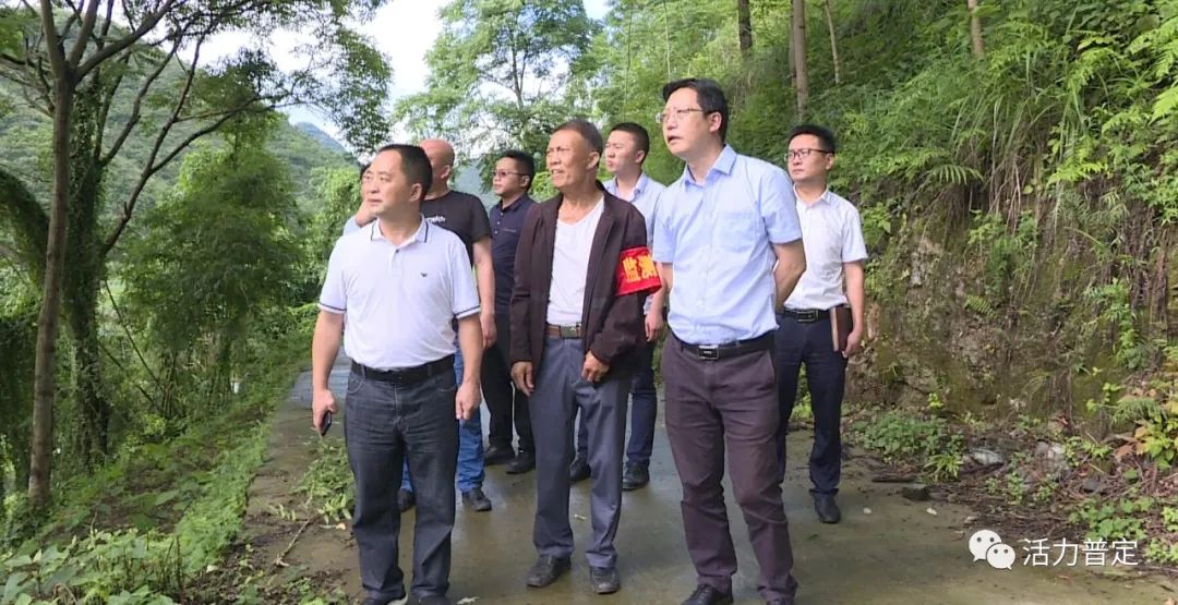 赵开运带队调研汛期地质灾害防治工作