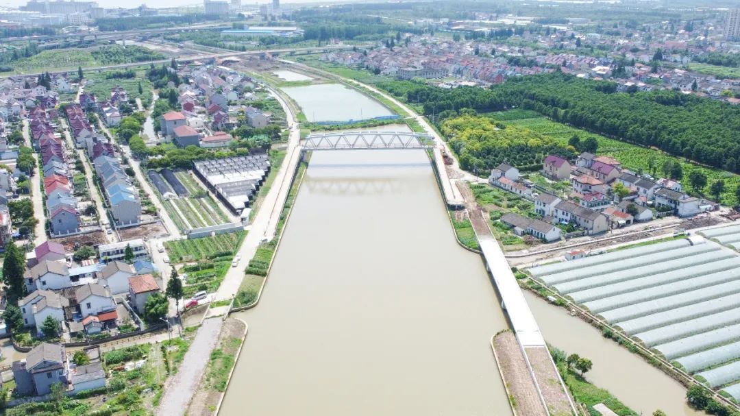 "一环十射"内河高等级航道中,"一环"是指黄浦江—大浦线(浦东运河)