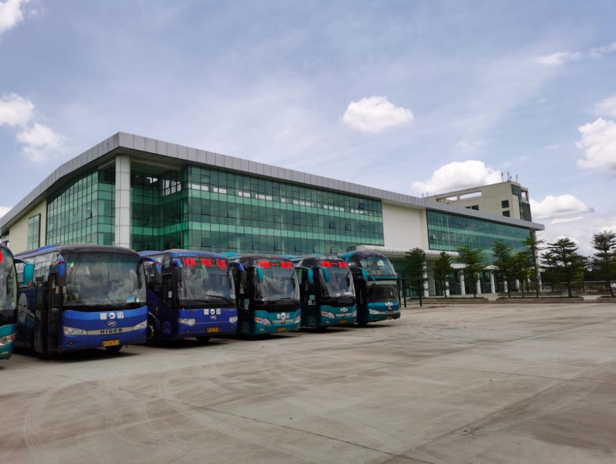 喜事河源城南配客站启用这些班车和公交覆盖