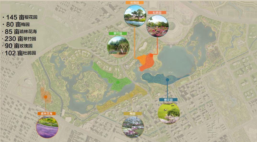 世界公园城市的自然会客厅成都东安湖湿地公园详细规划曝光