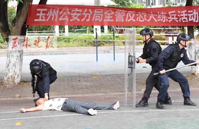 玉林两名歹徒持械冲进校园闹事结果两人被