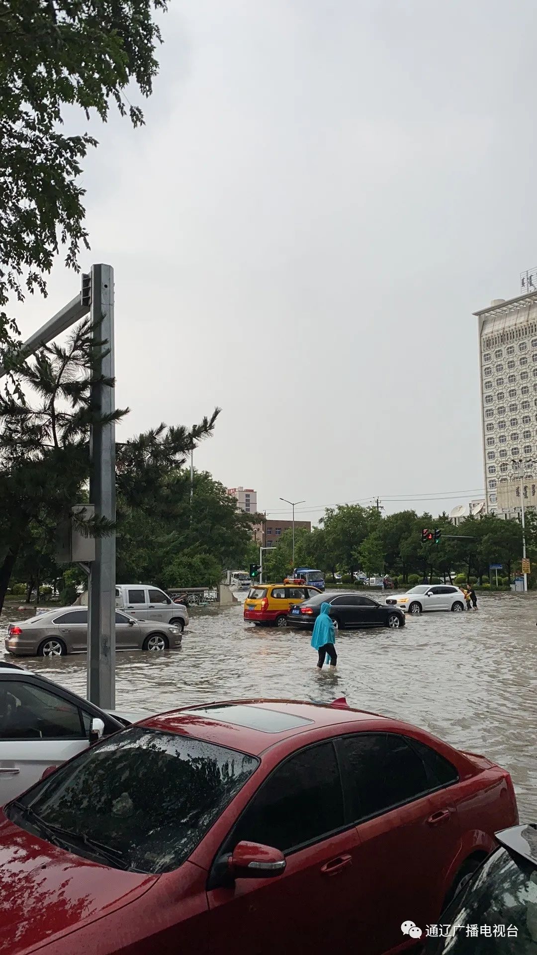 这里禁行通辽市发布暴雨橙色预警附高考天气预报