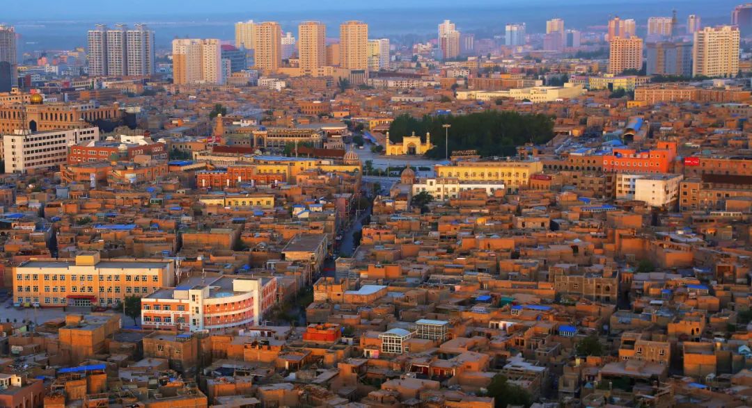 喀什全景图图片