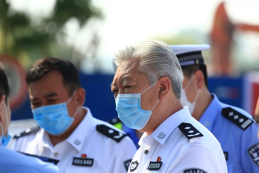 史贵中副厅长亲临现场检查督导危化品运输专项整治工作