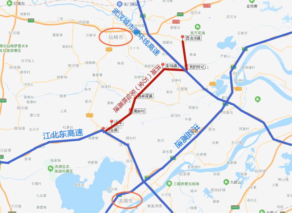 荆州这里将再添一条高速公路路线是