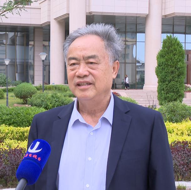 中国工程院院士卢秉恒来金昌作3d打印辅导报告并对镍都新材料发展未来