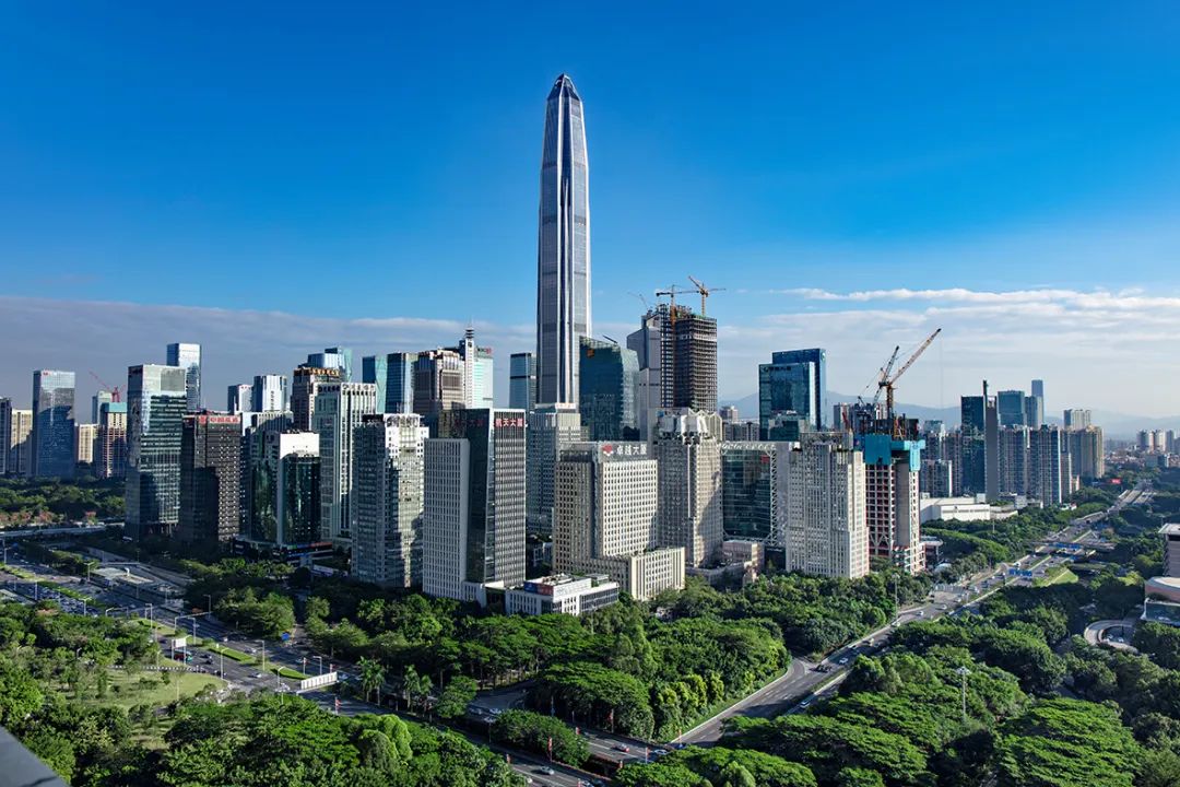 超高层建筑等一批超高层项目华润深圳湾总部大厦深圳平安国际金融中心