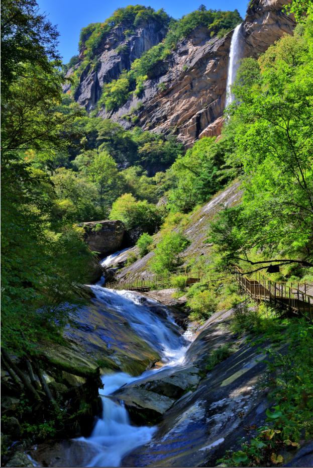 来青峰峡,觅一处清凉,避一夏酷暑!