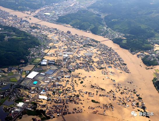 日本熊本县的洪水灾害有多惨
