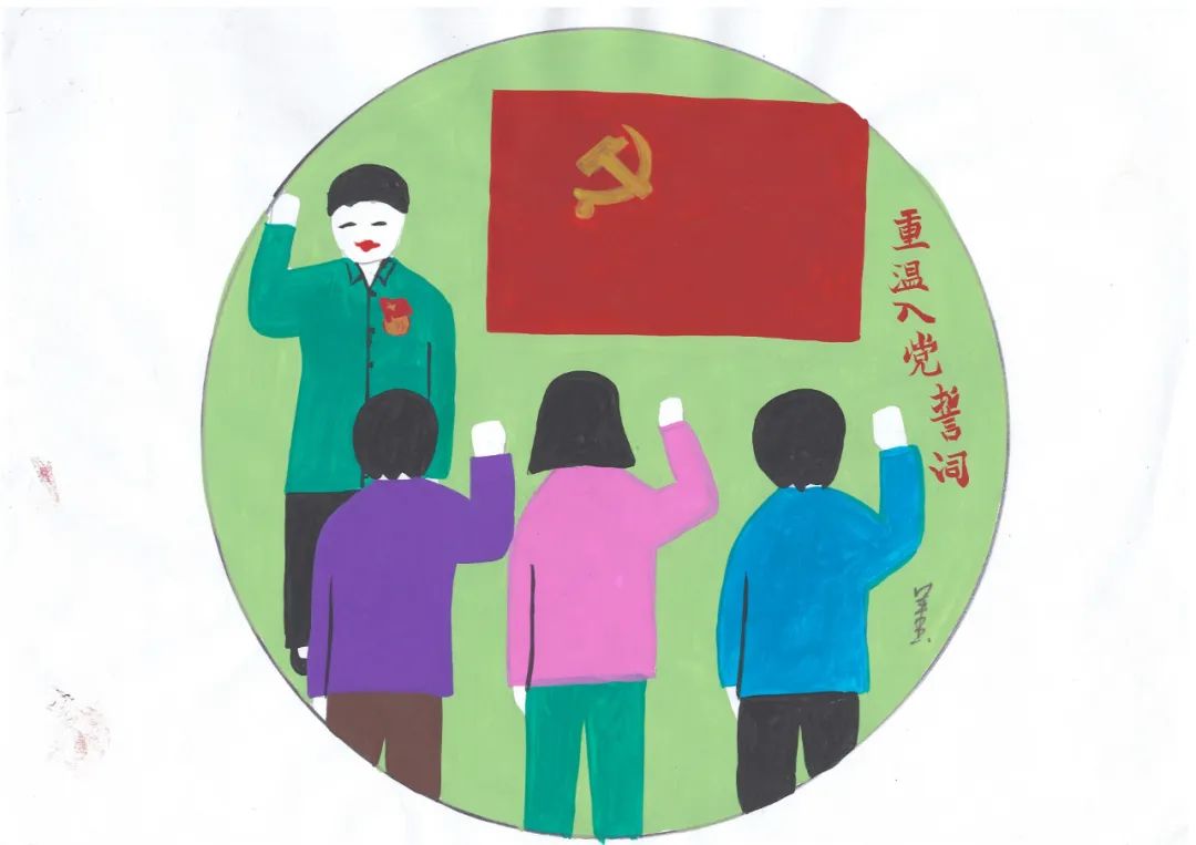【四史教育】以画入学,农民画与"四史"教育碰撞的火花