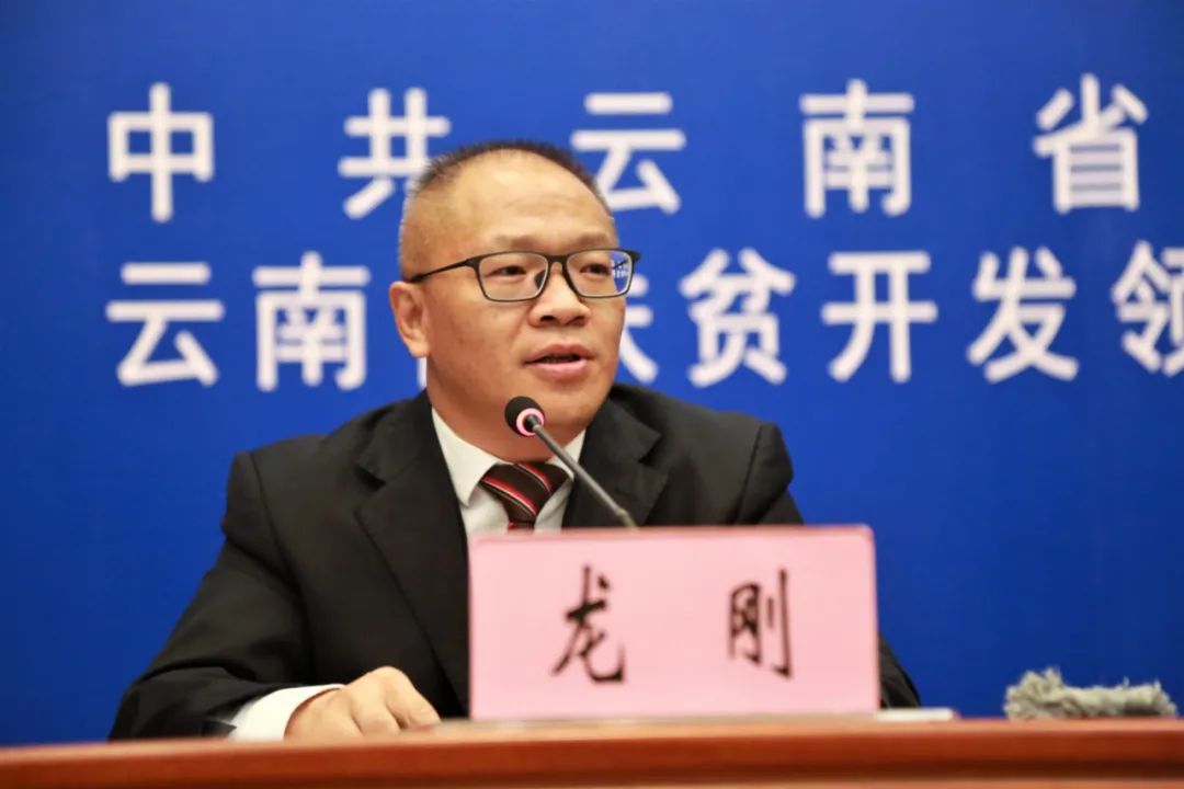 常务副州长李成武,州扶贫办,州发改委主要负责同志及来自绿春县平河镇