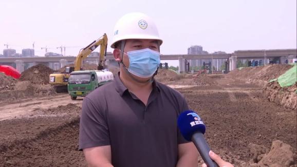 区住房和建设综合行政执法支队监督一科科长 于胜利：现在我区在施的市政