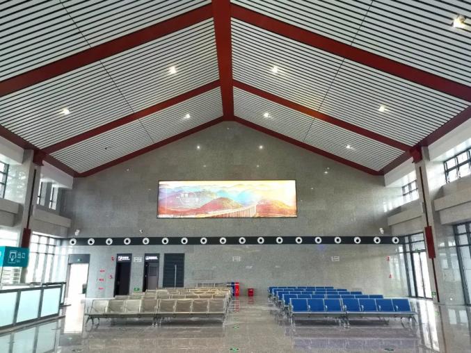 黄桶北站大厅黄桶北站安检口黄桶北站检票口黄桶北站内部设施怎么样?