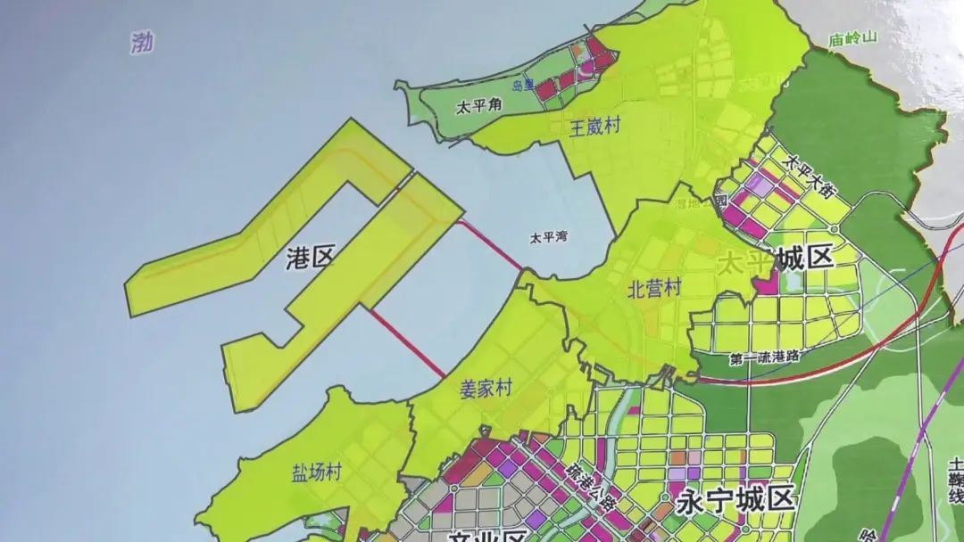 《大连港太平湾港区总体规划》已经获得交通运输部与省政府的联合批复