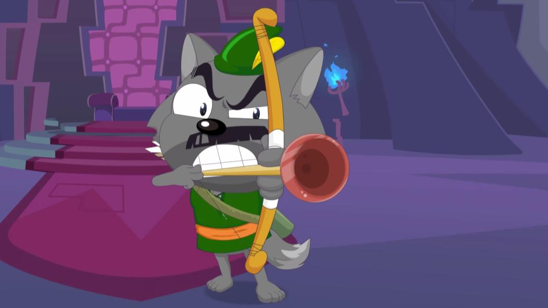 但灰太狼在这时,见到了掉落在这个时空的黑太狼,他很久很久没有见过的