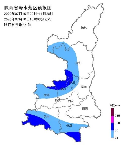 紧急提醒!陕西发布最新暴雨预警,多地迎来强降雨
