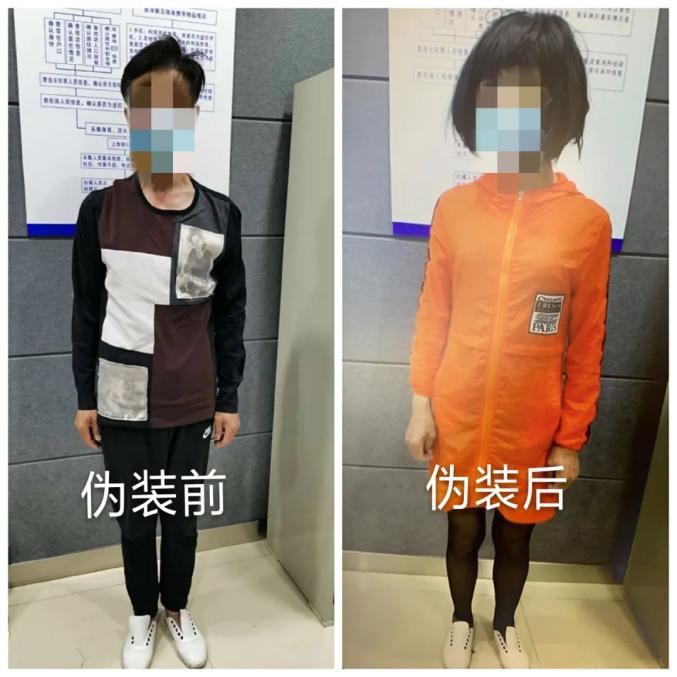 62岁大爷男扮女装偷快递再狡猾也难逃民警法眼