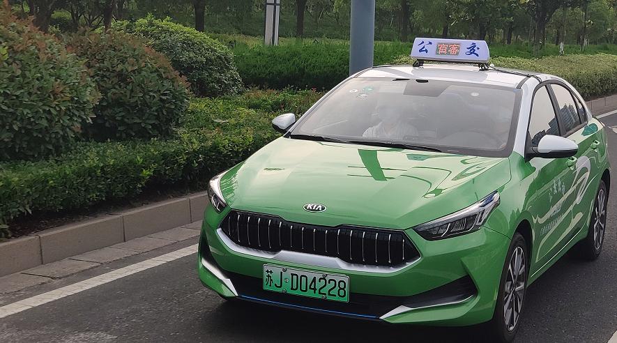 新能源出租车正式上线啦盐城警方五大措施提供强力保障