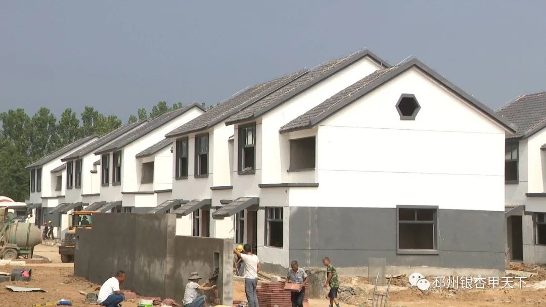 166户联排别墅邳州又一个新型农村社区即将上房