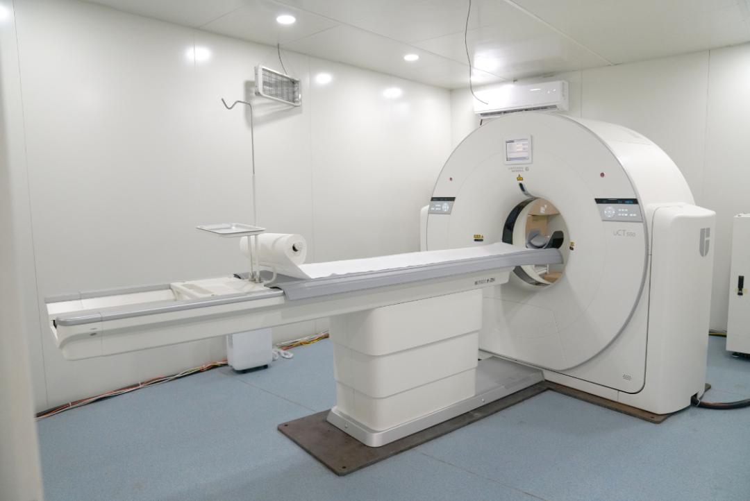 8秒扫描一人龙泉驿首台户外ct已上线